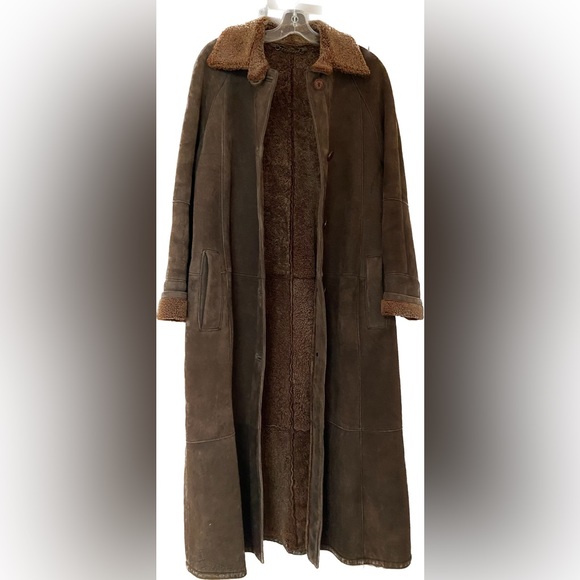 VERY GOOD DEAL!!!🔥 Beautiful AUTHENTIC Dominic Bellissimo Shearling Long Coat - Picture 2 of 13